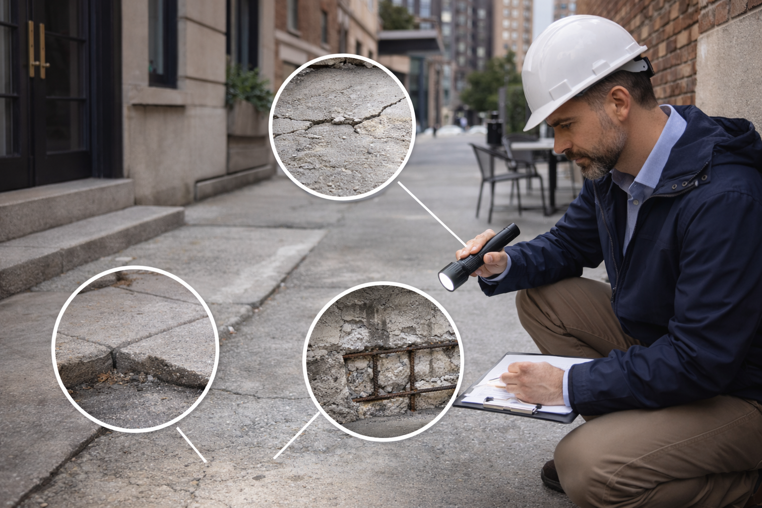 Concrete Sidewalk, Slab, or Structural Repair?